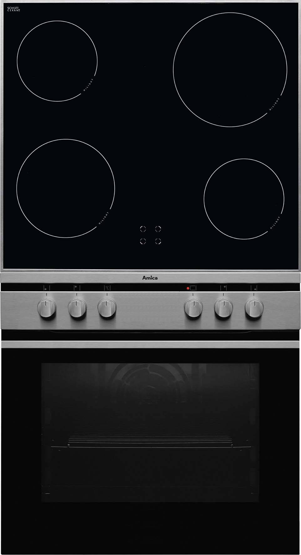 Amica EB-Herdset ScandiumDesign EHC 12716-2 E-0