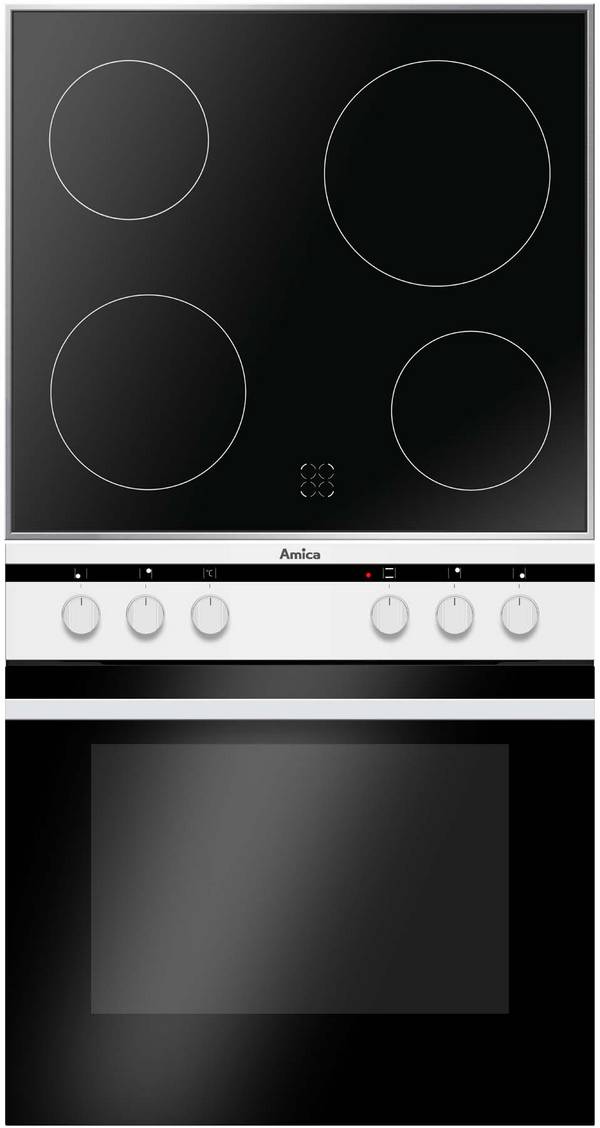 Amica EB-Herdset 60cm,MF9,ws EHC 12717-2 W