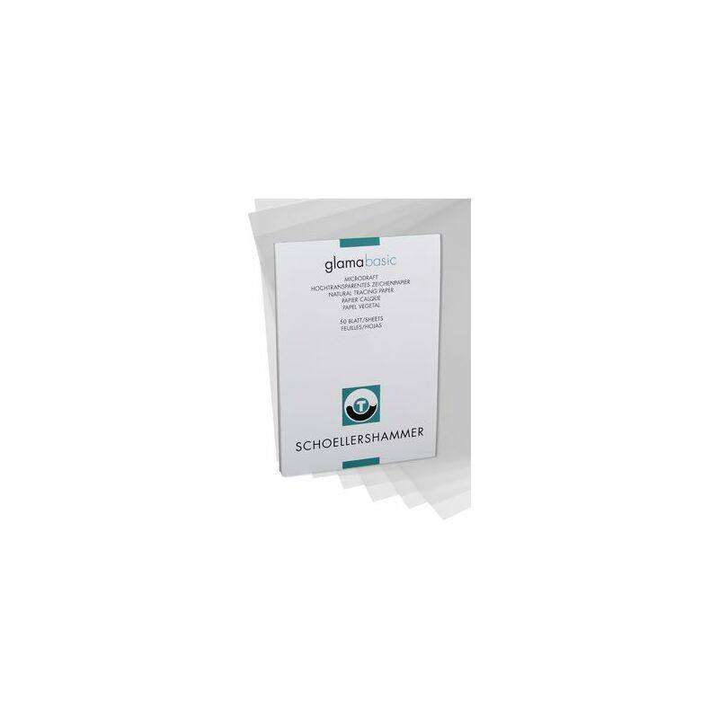 SCHÖLLERSHAMMER Zeichenpapierblock, DIN A3, hochtransparent-0