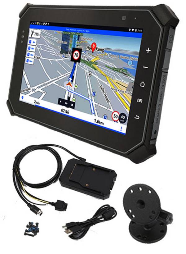 CTFPND-11 (8" Android TabletPC/PND, Ruggedized, 2.0Ghz Octacore CPU/2GB RAM, GPS/WLAN/BT/LTE, RFID (NFC), TTL/RS232