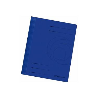 herlitz Schnellhefter easyorga, DIN A4, Manilakarton, blau