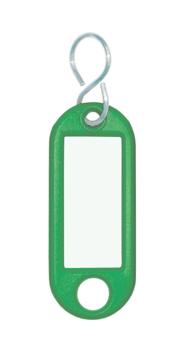 Schlüsselanhänger mit S-Haken 100er Pack Version: 05 - grün-2