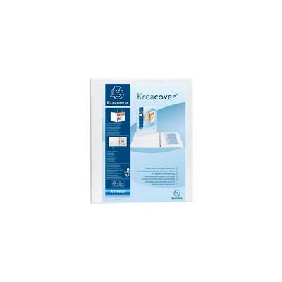 EXACOMPTA Präsentations-Ringbuch, A4 Maxi, weiß, 4D-Ring