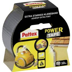Image of Pattex PT1DS Gewebeklebeband Pattex Power Tape Silber (L x B) 10 m x 50 mm 1 St.