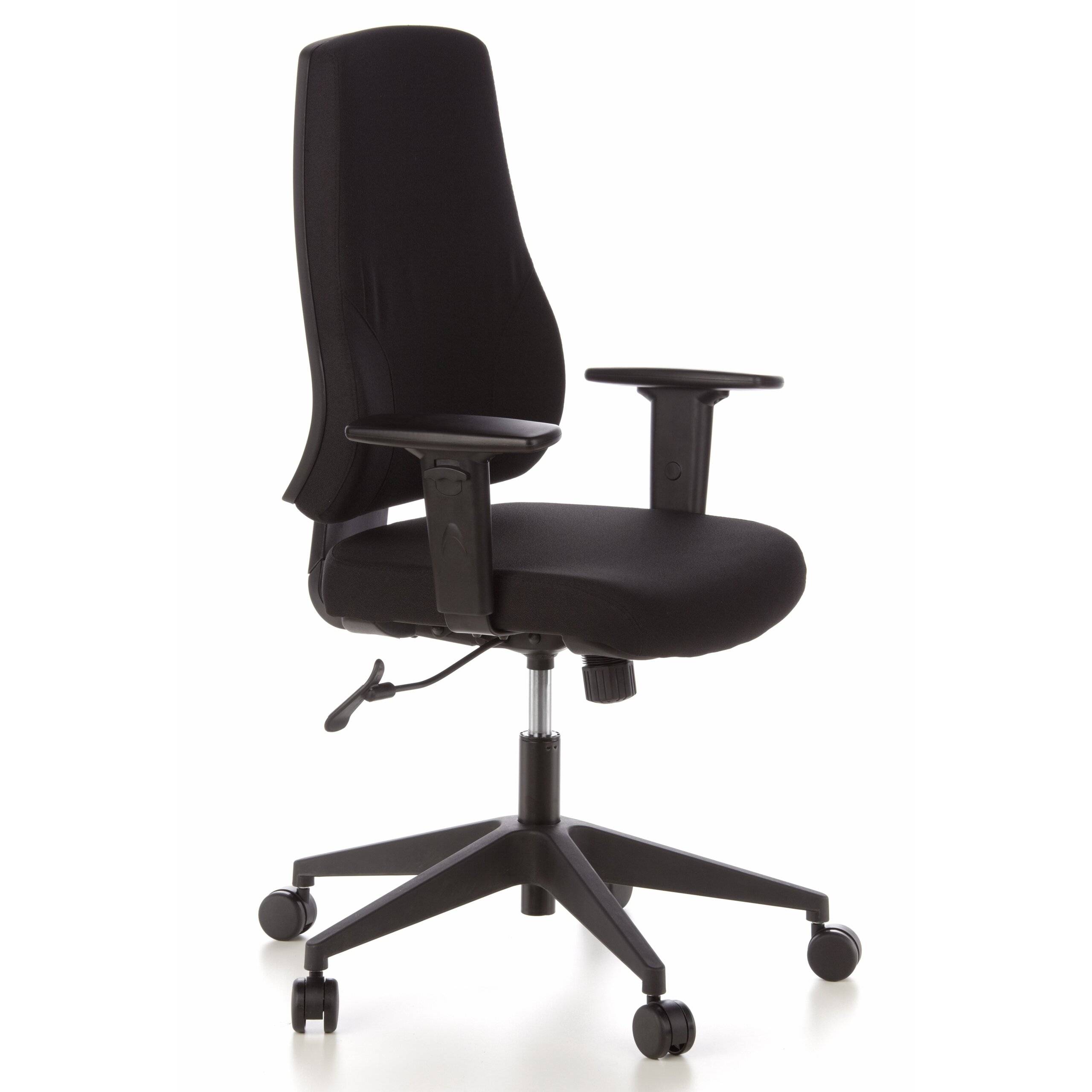 Bürostuhl Drehstuhl PRO-TEC 100 Stoff schwarz Schreibtischstuhl hjh OFFICE-2