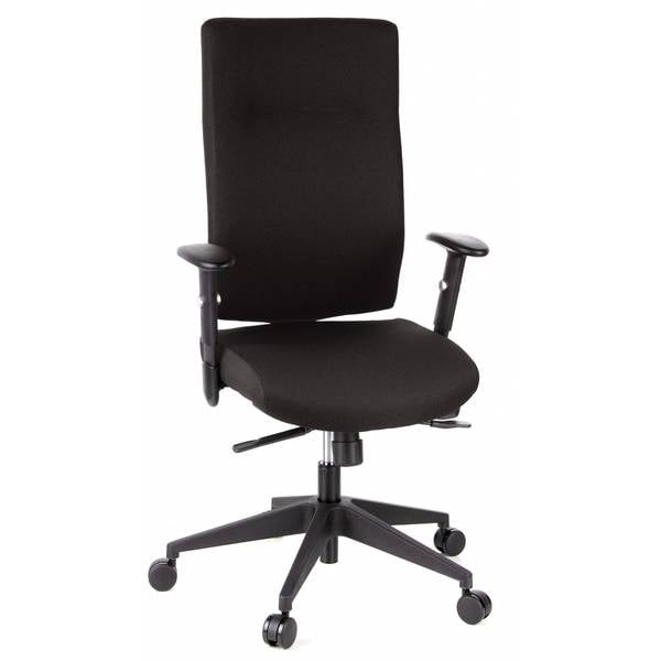 Bürostuhl Drehstuhl PRO-TEC 300 Stoff schwarz hjh OFFICE