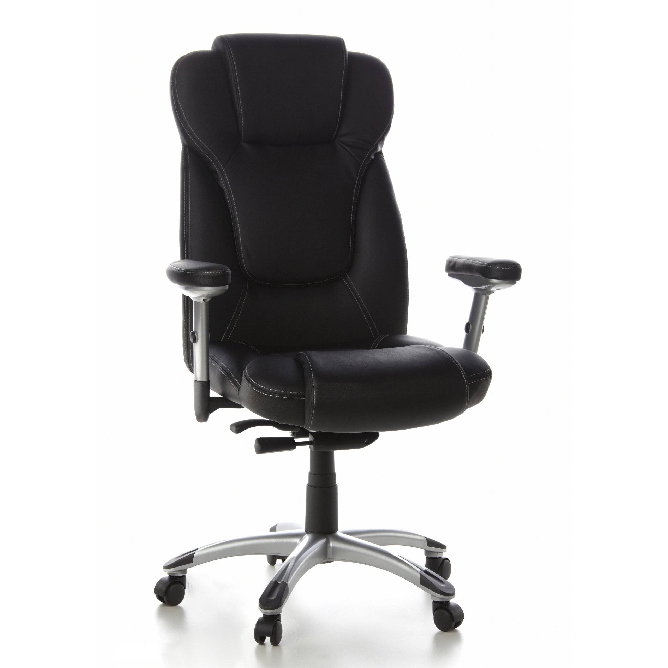 Bürostuhl Chefsessel EMBASSY 200 Kunstleder schwarz hjh OFFICE-0