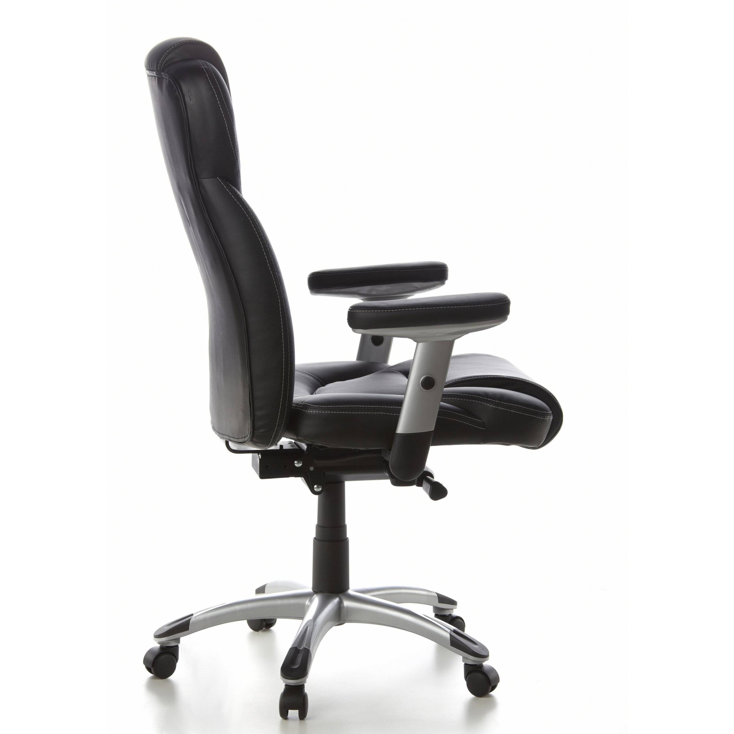 Bürostuhl Chefsessel EMBASSY 200 Kunstleder schwarz hjh OFFICE-3
