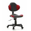 Kinderschreibtischstuhl Kinderstuhl KIDDY GTI-2 Stoff grau rot hjh OFFICE