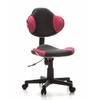 Kinderschreibtischstuhl Kinderstuhl KIDDY GTI-2 Stoff grau pink hjh OFFICE
