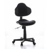 Kinderschreibtischstuhl Kinderstuhl KIDDY GTI-2 Stoff schwarz grau hjh OFFICE