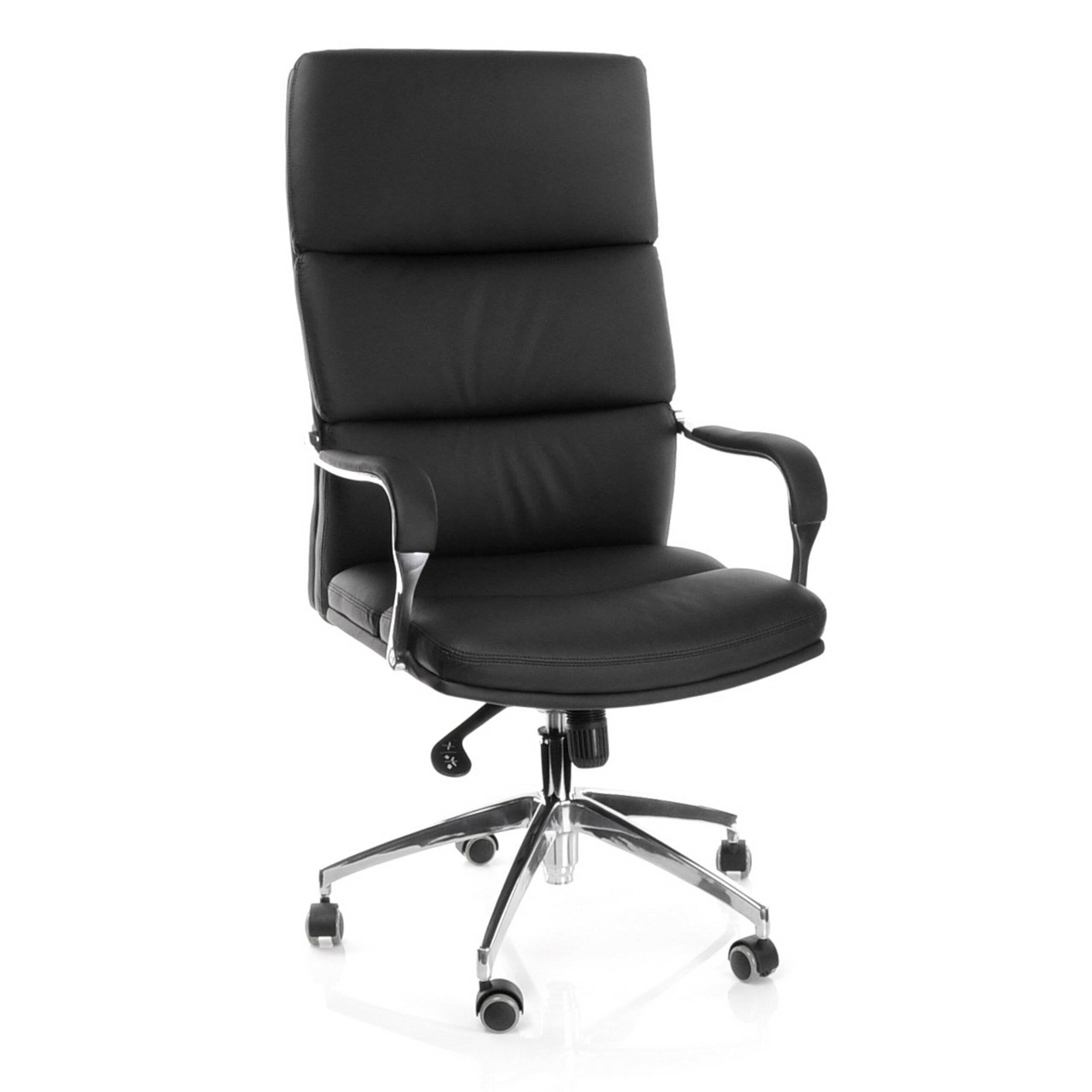 Bürostuhl Chefsessel BRUNELLO 20 Kunstleder schwarz hjh OFFICE-0