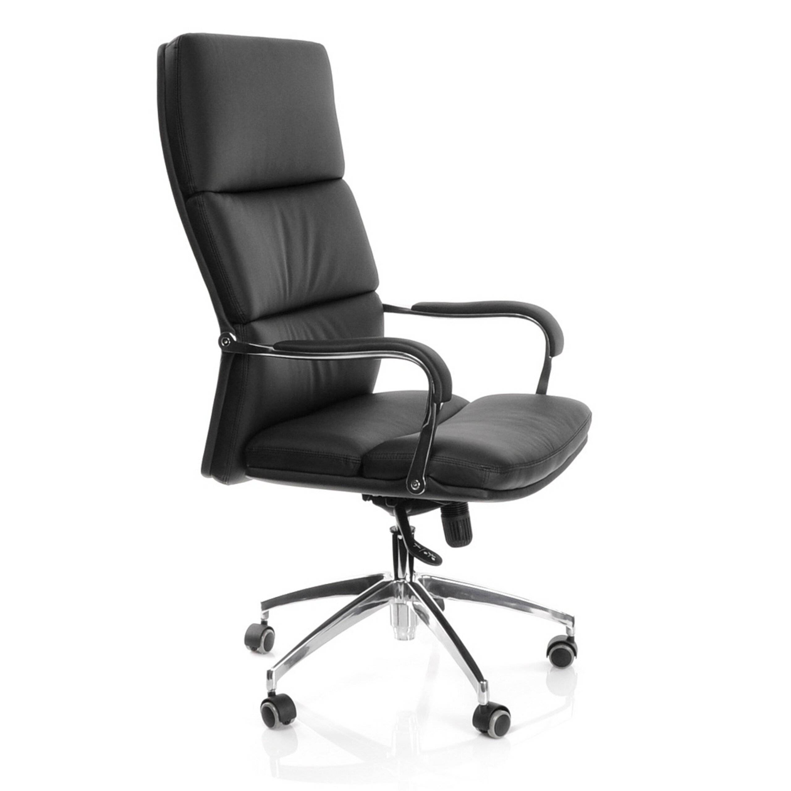 Bürostuhl Chefsessel BRUNELLO 20 Kunstleder schwarz hjh OFFICE-2