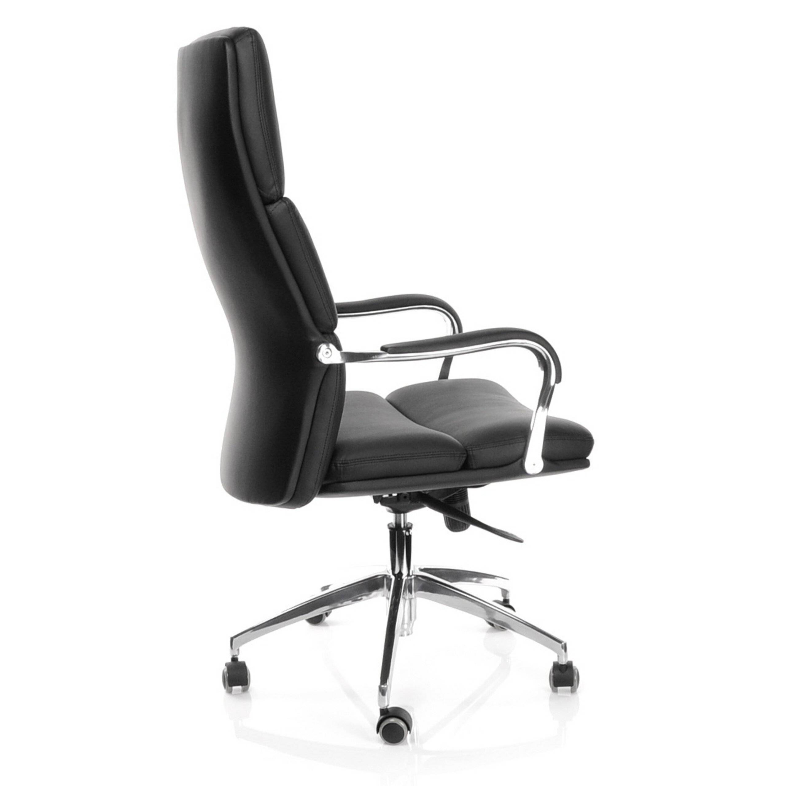 Bürostuhl Chefsessel BRUNELLO 20 Kunstleder schwarz hjh OFFICE-3