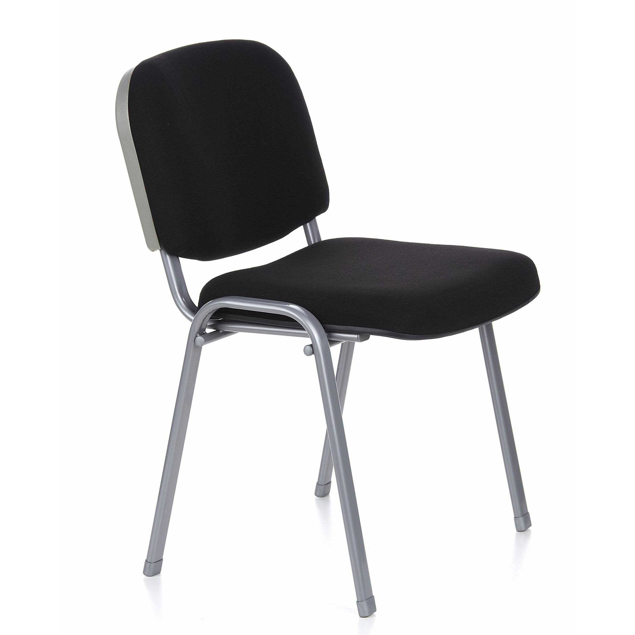 Konferenzstuhl Besucherstuhl Stuhl XT 600 schwarz/silber hjh OFFICE-2
