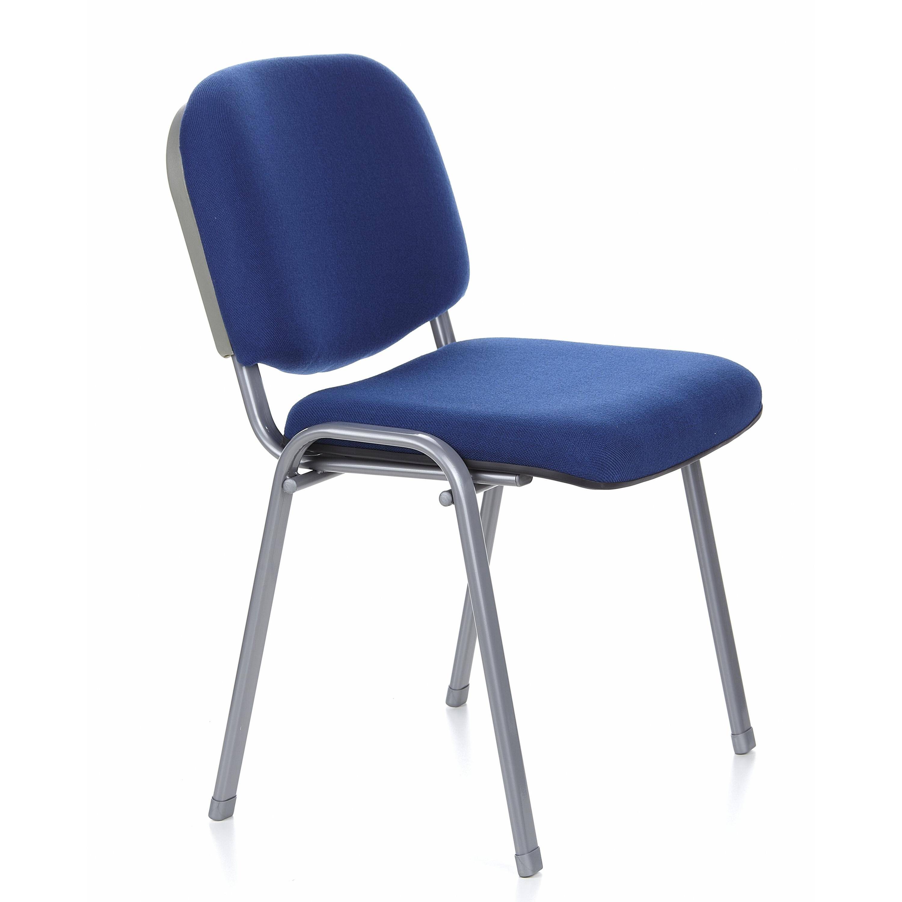 Konferenzstuhl Besucherstuhl Stuhl XT 600 blau/silber hjh OFFICE-2