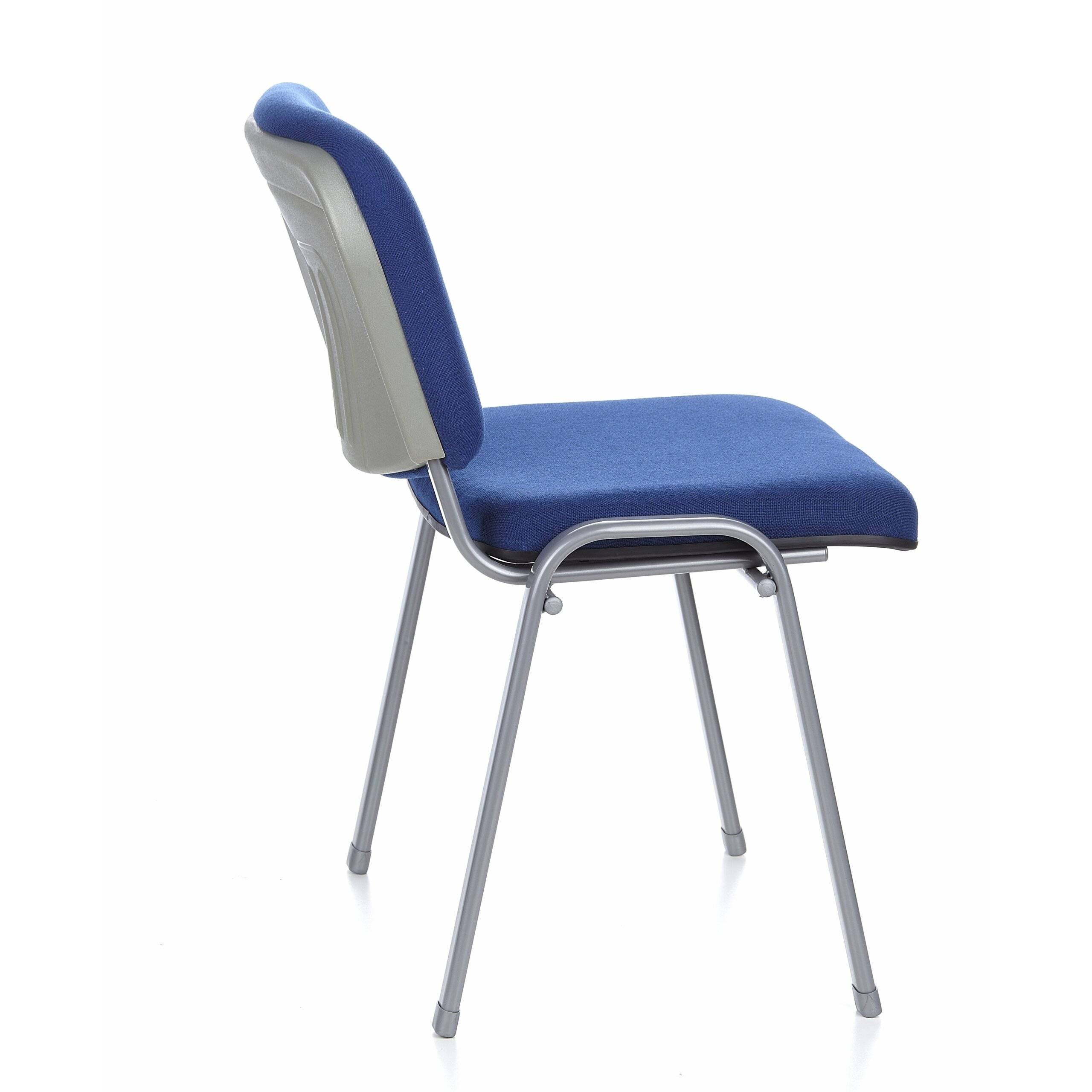 Konferenzstuhl Besucherstuhl Stuhl XT 600 blau/silber hjh OFFICE-3