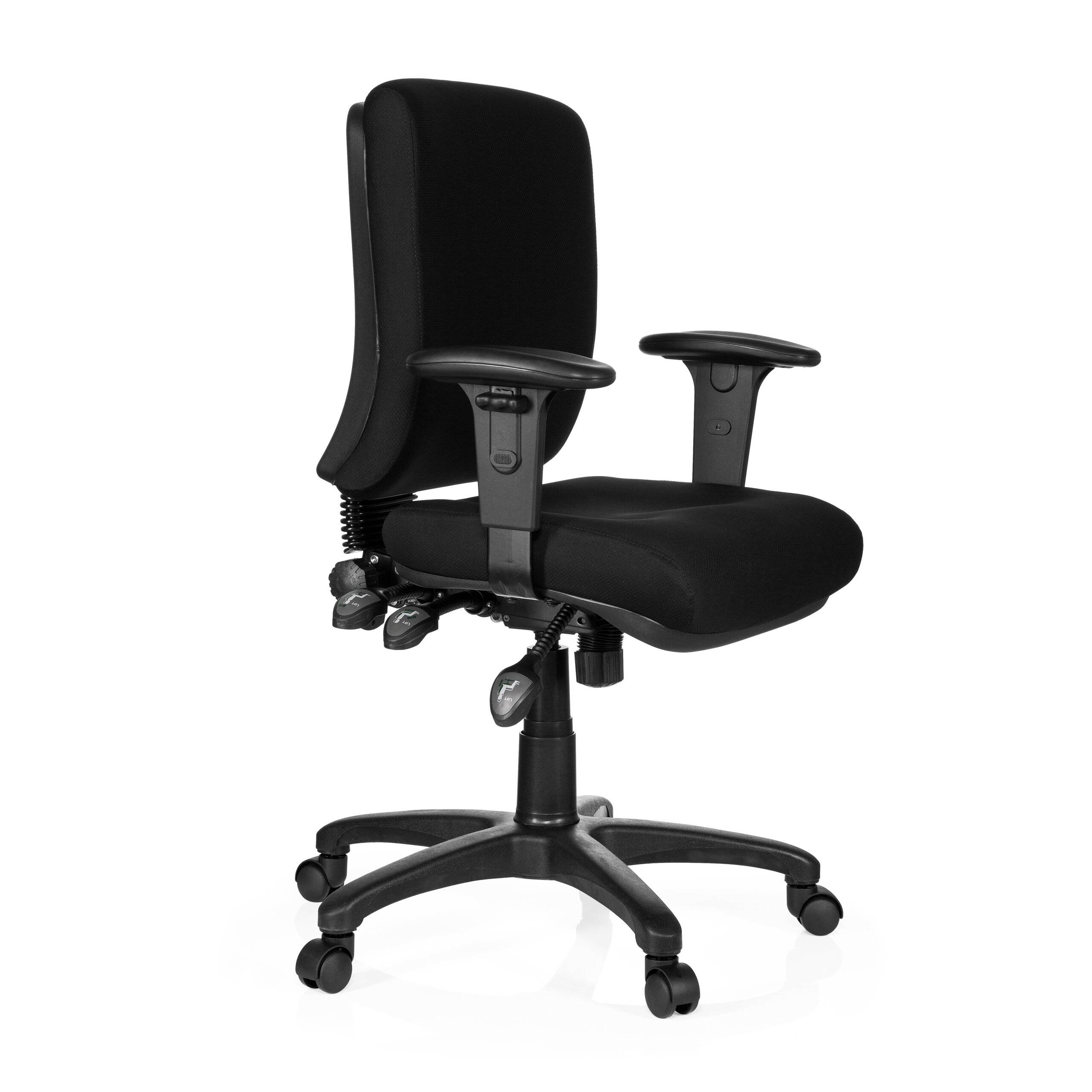 Bürostuhl Chefsessel ZENIT BASE schwarz hjh OFFICE-2