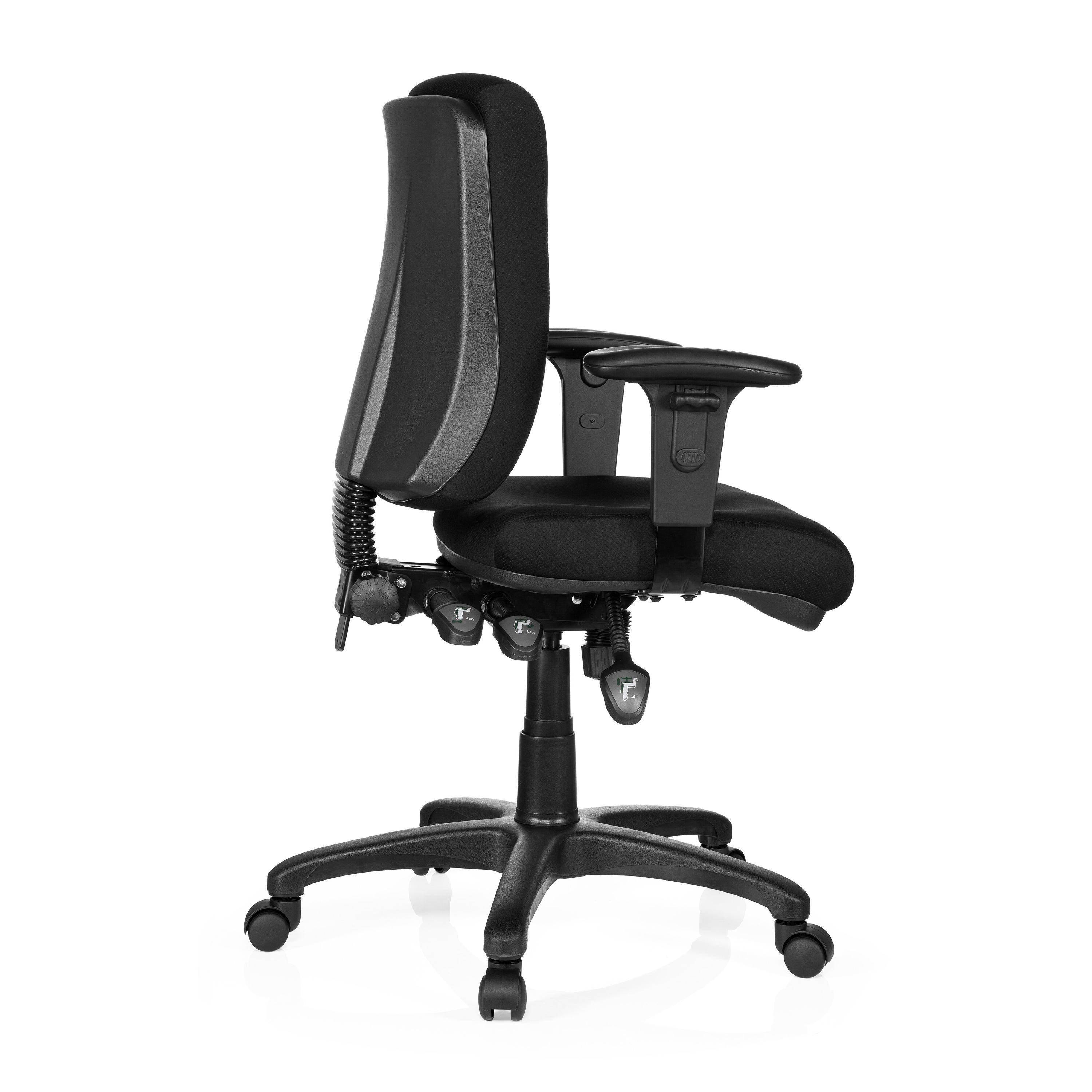 Bürostuhl Chefsessel ZENIT BASE schwarz hjh OFFICE-3