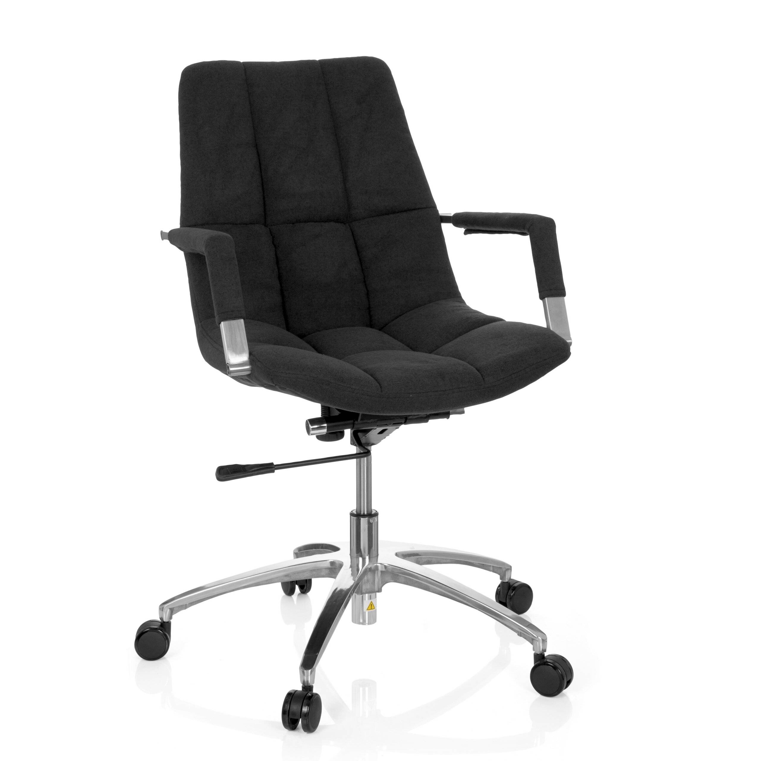 Bürostuhl Drehstuhl SARANTO Stoff schwarz hjh OFFICE-0
