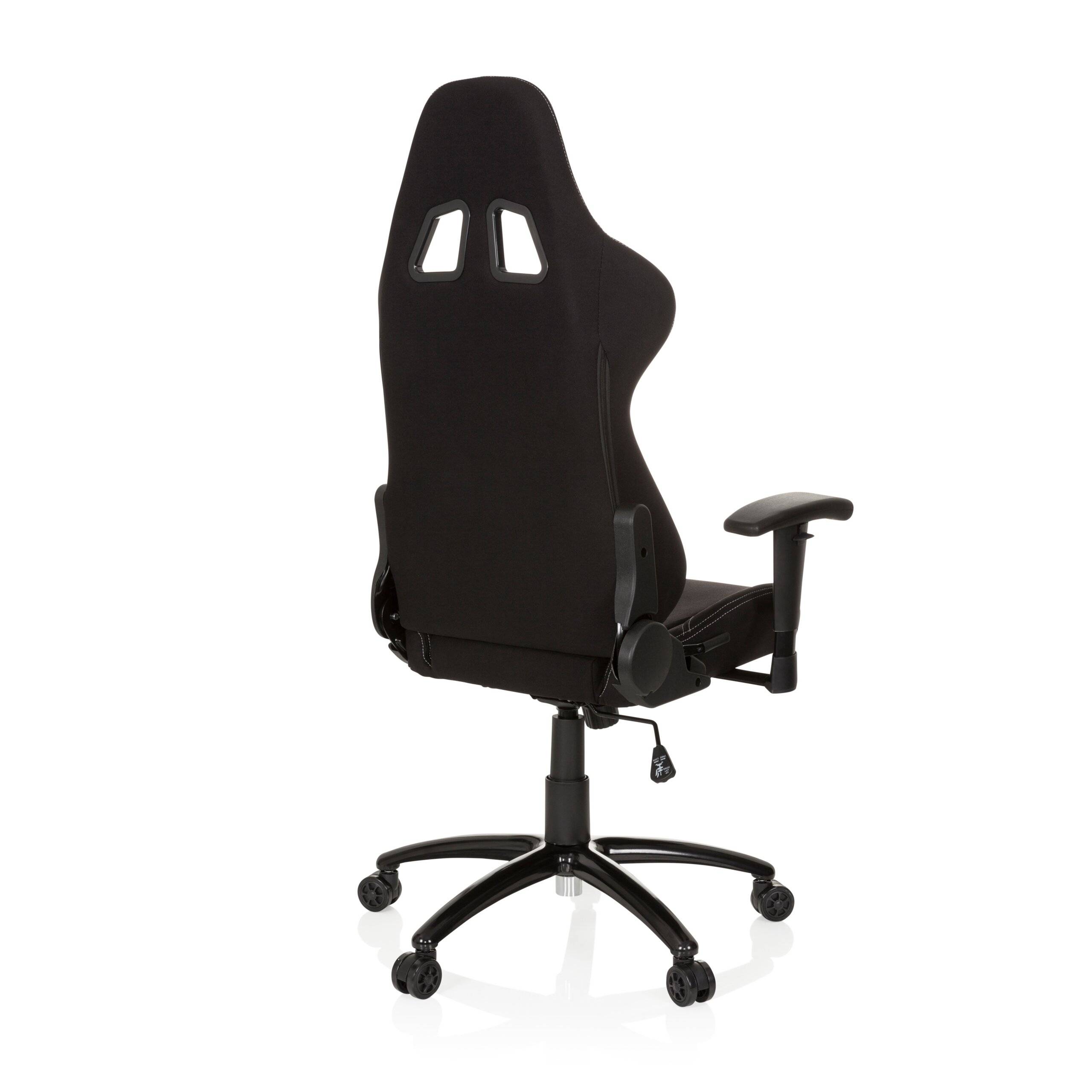 Gaming Stuhl Bürostuhl GAME FORCE Stoff schwarz hjh OFFICE-4