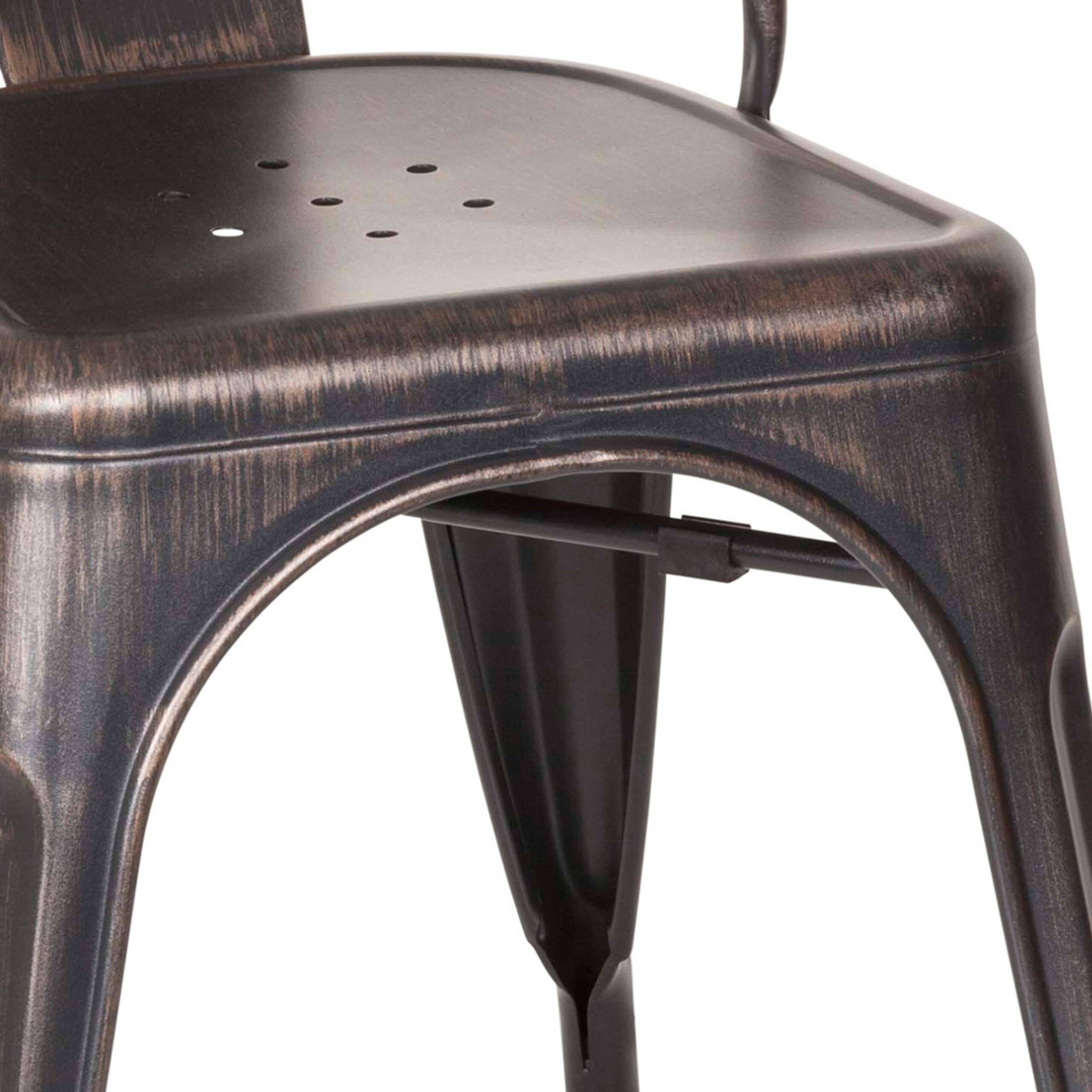 Stuhl VANTAGGIO COMFORT schwarz gold hjh OFFICE-1
