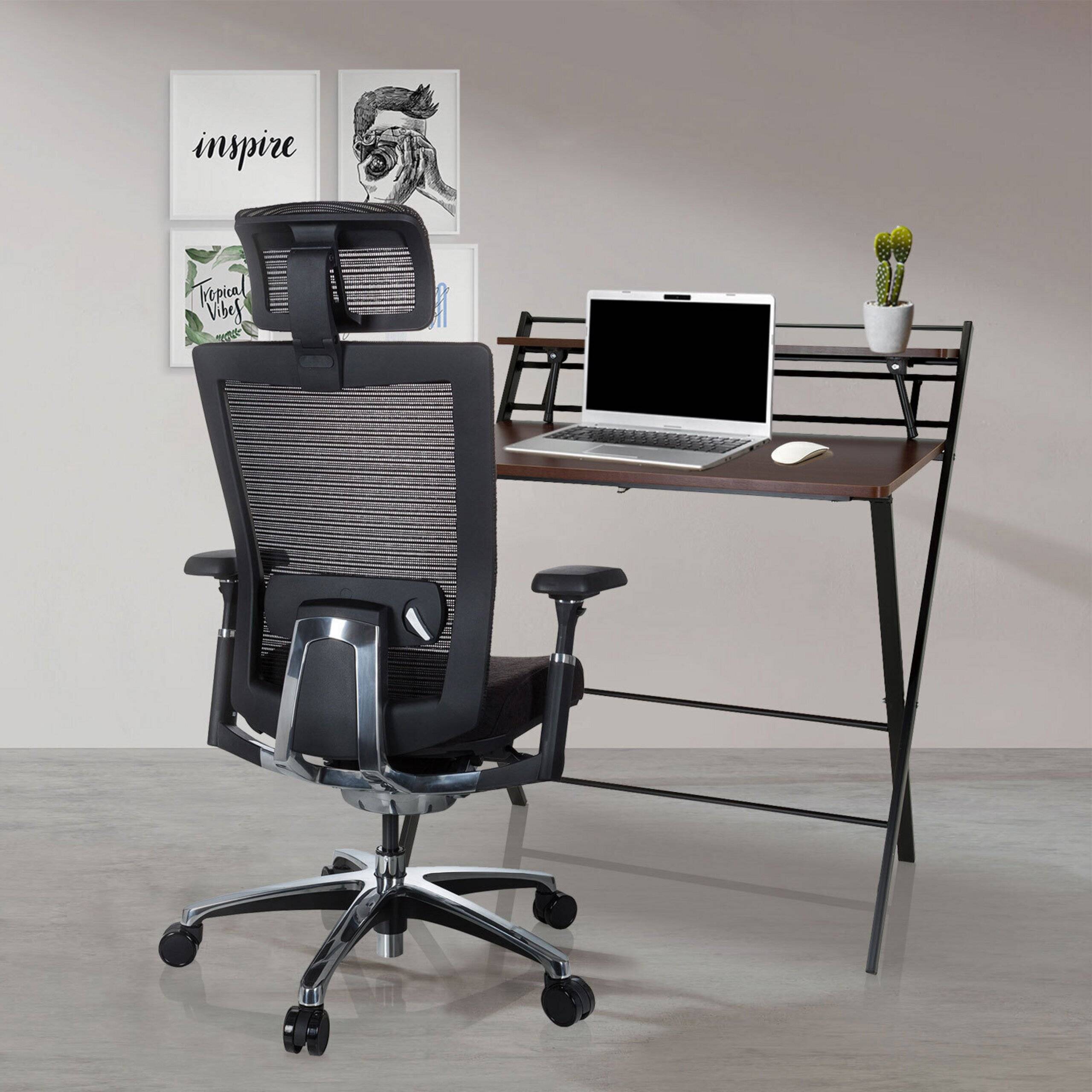 Bürostuhl NOVA PRO I ALU Stoff schwarz hjh OFFICE-4