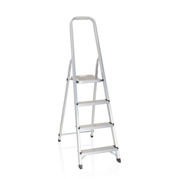 Klappleiter SOLID II Aluminium 4 Stufen hjh OFFICE
