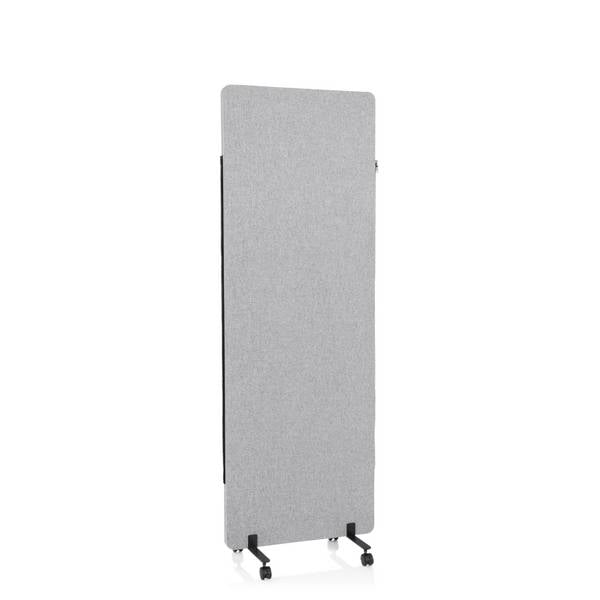 Mittelstück zu Trennwand System FLEXMIUT hellgrau hjh OFFICE