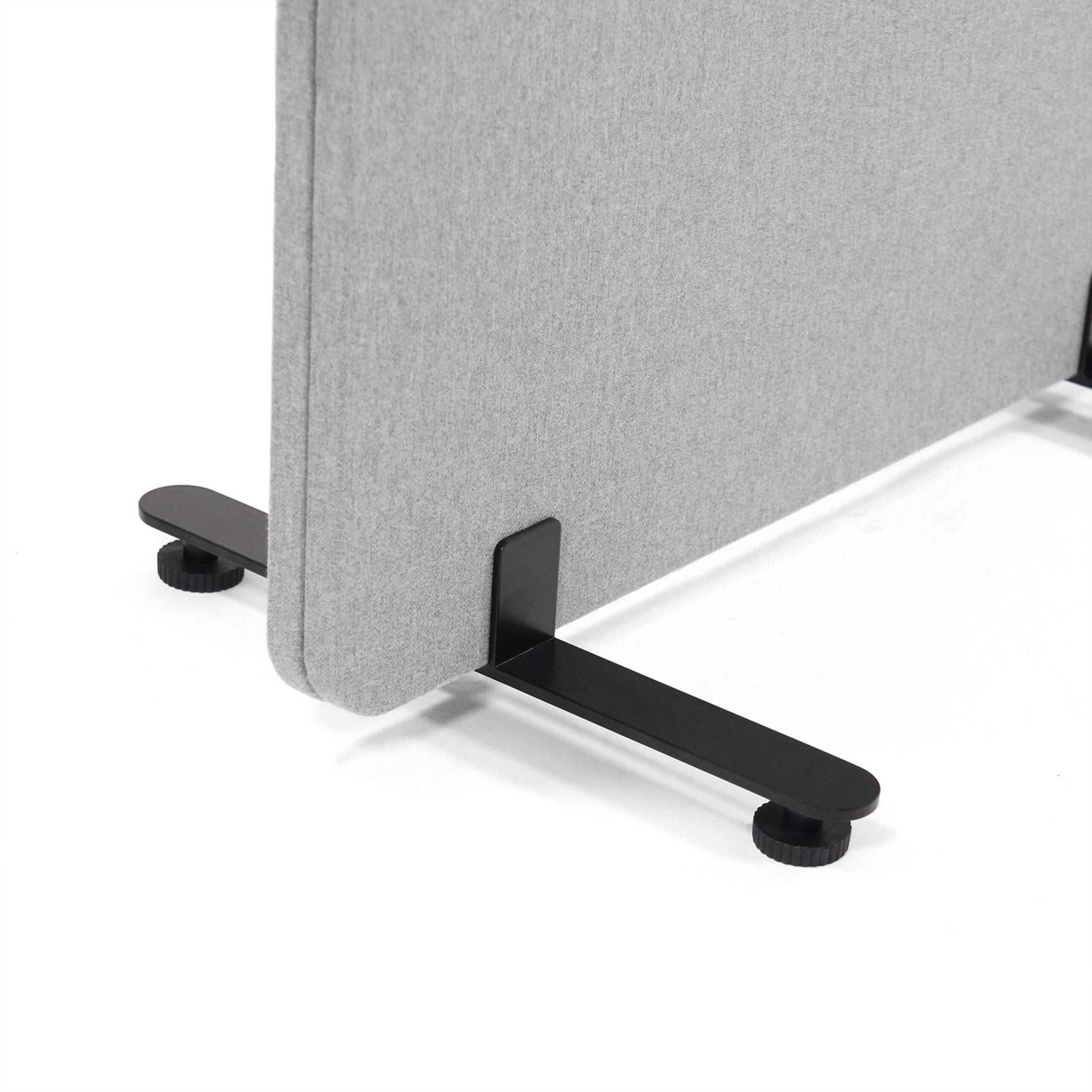 Mittelstück zu Trennwand System FLEXMIUT hellgrau hjh OFFICE-4
