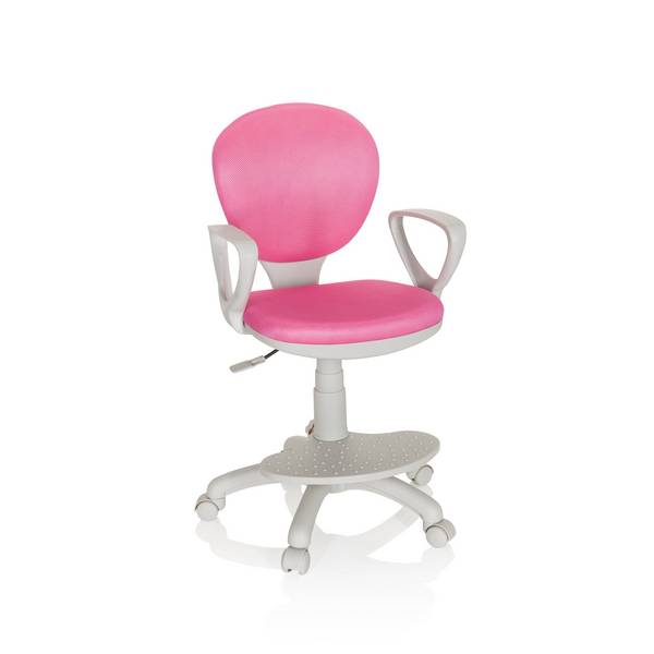 Kinderstuhl Kinderschreibtischstuhl KID COLOUR G1 Stoff pink hjh OFFICE