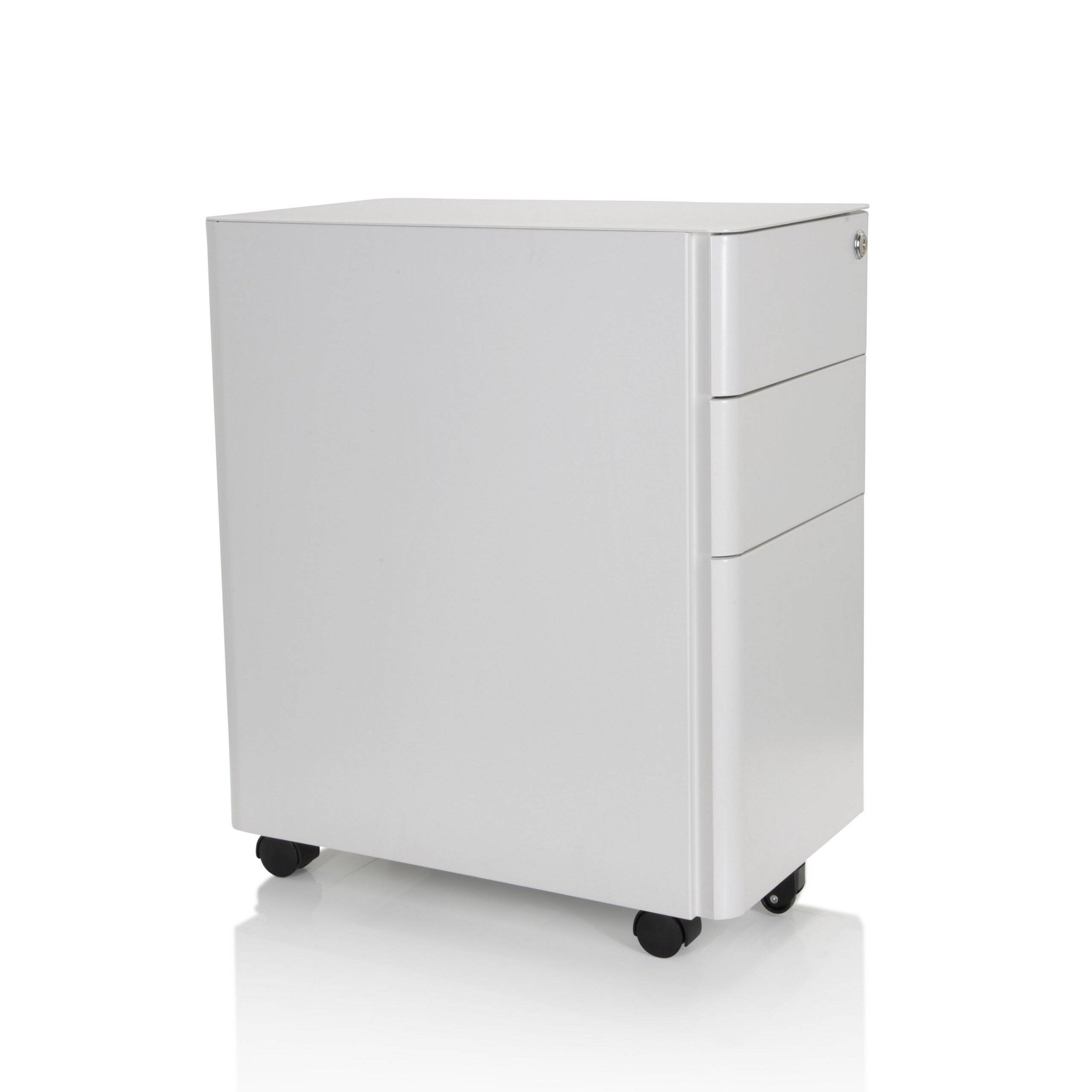 Rollcontainer COLOR I Metall weiß hjh OFFICE-4