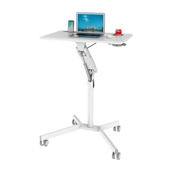 Sitz-/Stehtisch STAND VM-SU I weiß hjh OFFICE