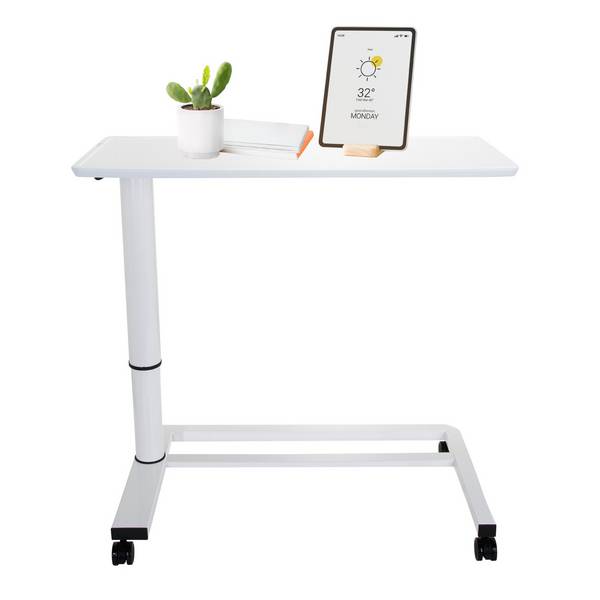 Stehtisch Beistelltisch STAND II 90 x 42 cm weiß hjh OFFICE