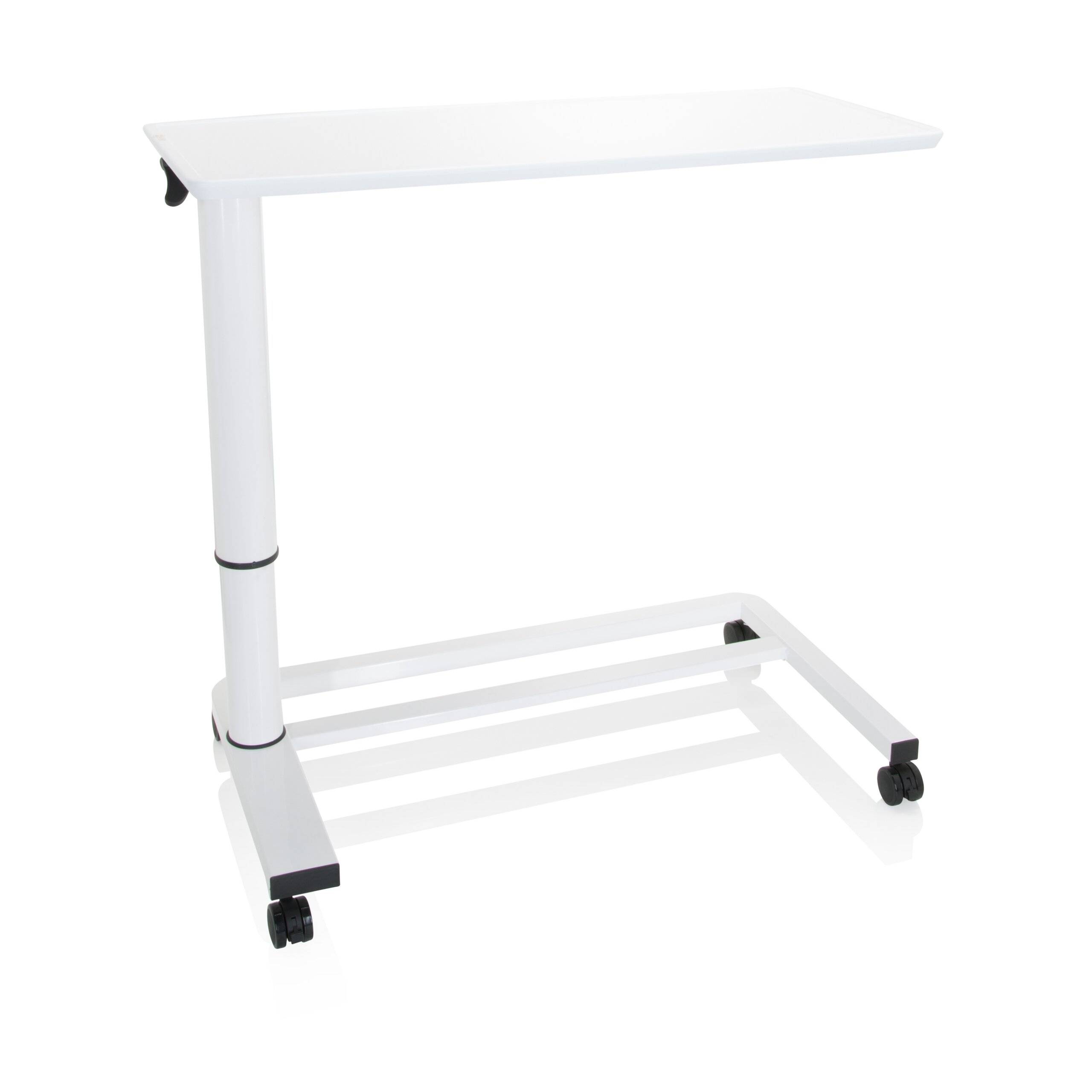Stehtisch Beistelltisch STAND II 90 x 42 cm weiß hjh OFFICE-2