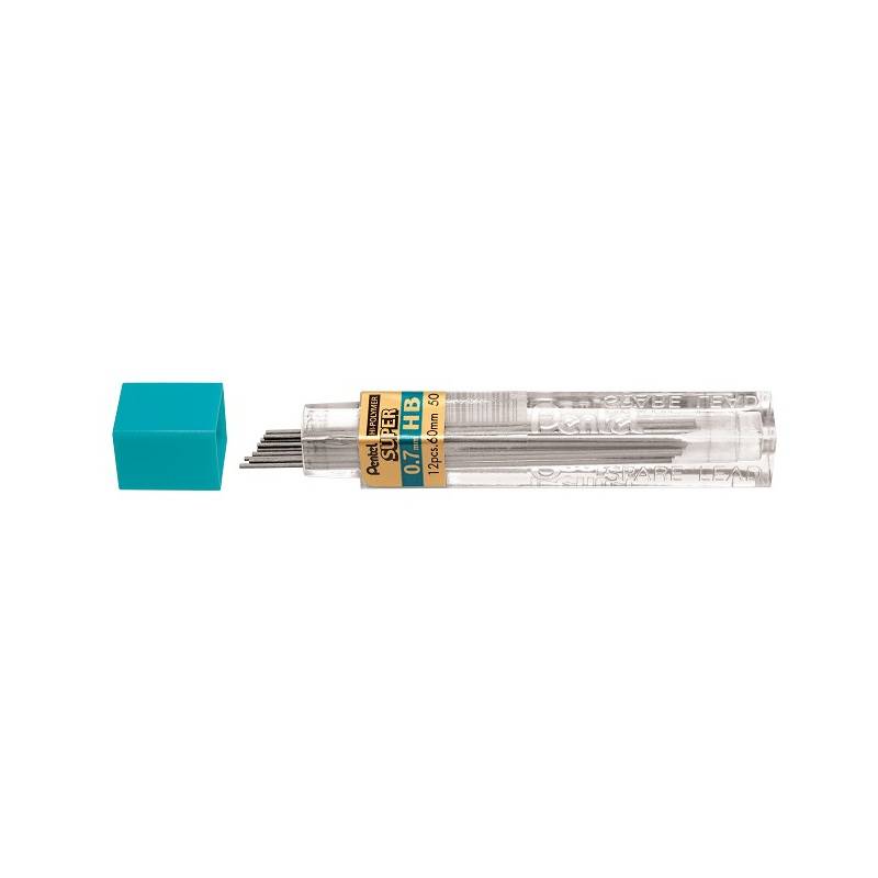 Pentel Druckbleistift-Mine HI-POLYMER SUPER, Härtegrad: HB-0