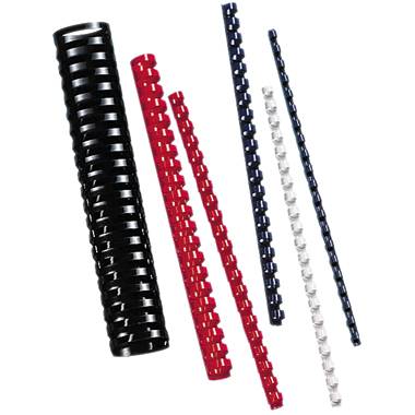 Binderücken ibiCombs 25mm weiß VE=50-1