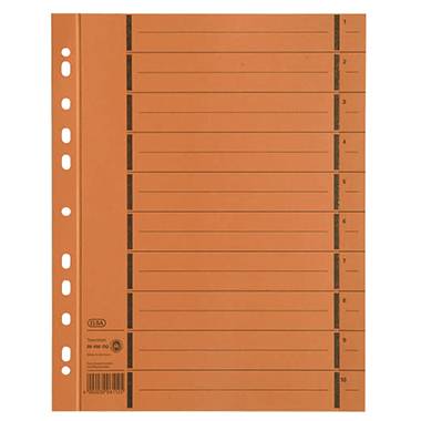 Oxford Trennblatt 400004669 DIN A4 250g Manilakarton orange-3