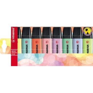 Textmarker BOSS pastell sortiert 8 St./Pack.-2