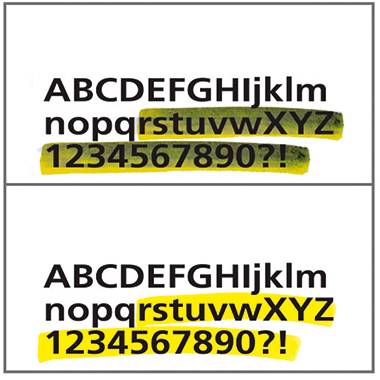 Textmarker Textsurfer classic colors limettengrün-2