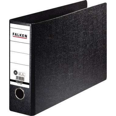 Falken Ordner N80 11285947 DIN A4 quer 80mm Hartpappe schwarz-4