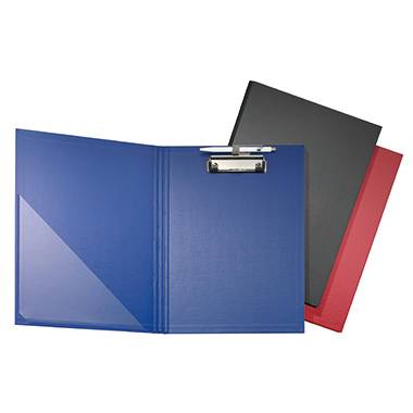 Klemmbrettmappe DIN A4 Hartpappe/Folie blau-3