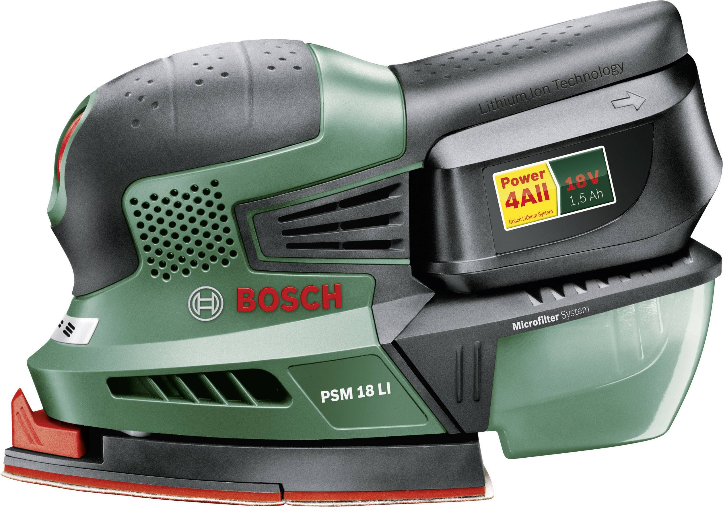 Bosch PSM 18 LI Cordless Multi Sander from Conrad Electronic UK