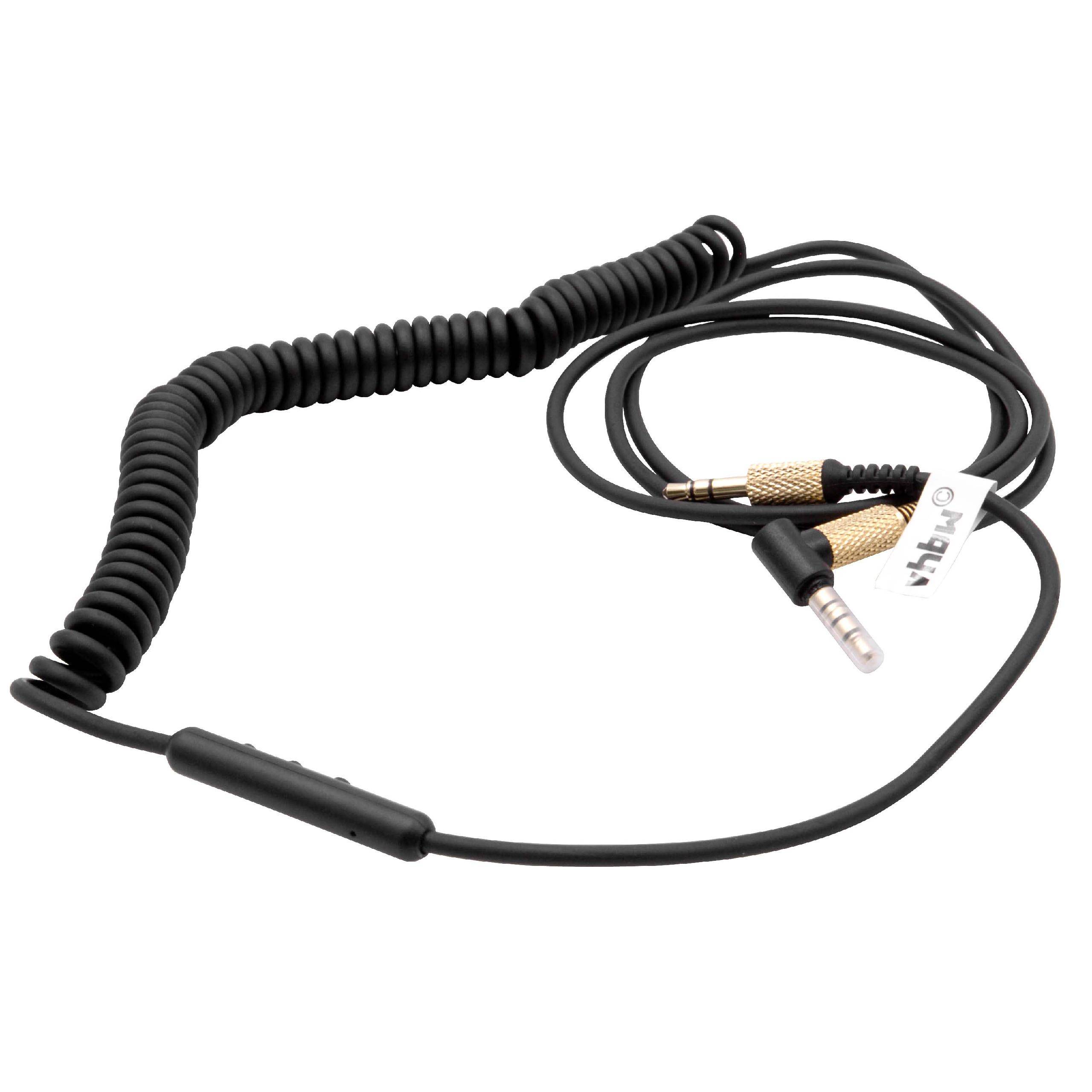 vhbw Audio AUX Kabel kompatibel mit Marshall Monitor | Major II, Woburn, Monitor 2 Kopfhörer - Audiokabel 3,5 mm-0