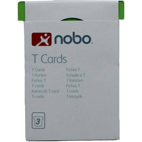 T-Karte Gr. 3 VE=100 Stück Blisterverpackung grün-1