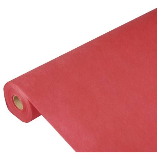 Tischdecke, stoffähnlich, Vlies "soft selection" 25 m x 1,18 m rot
