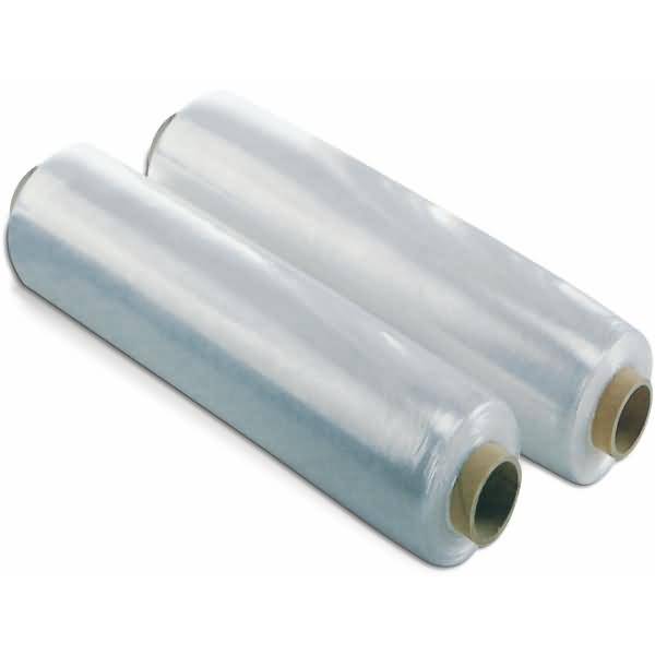 Stretchfolie 8my 450mm x 300 m transparent Handrolle