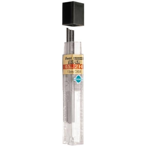 Feinminen Hi-Polymer 0,5mm 2H VE=12 Stück