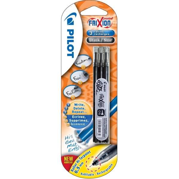 Tintenrollermine BLS-FRP5-B 0,3mm schwarz Blister mit 3 Stück