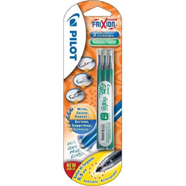 Tintenrollermine BLS-FRP5-B 0,3mm grün Blister mit 3 Stück-0